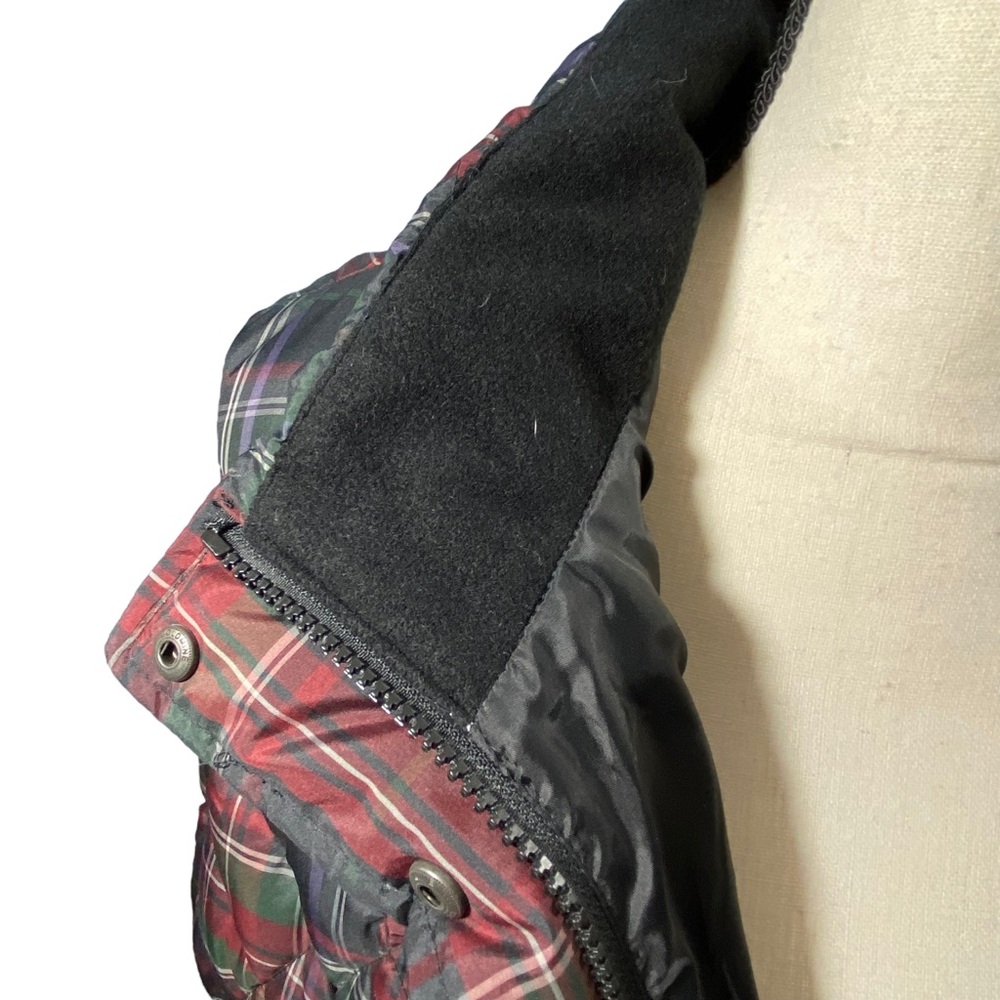 🔺SOLD🔺Eddie Bauer Down Vest Puffer Plaid Size XXL - Picture 6 of 9